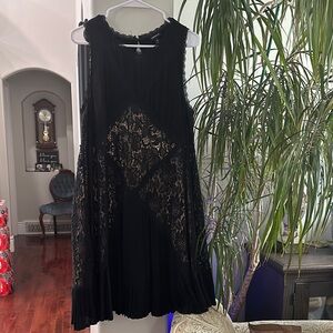 Torrid Elegant Black Lace Dress